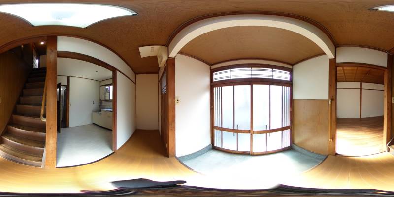 パノラマ画像玄関