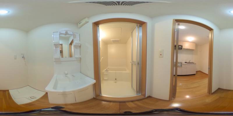 パノラマ画像洗面所