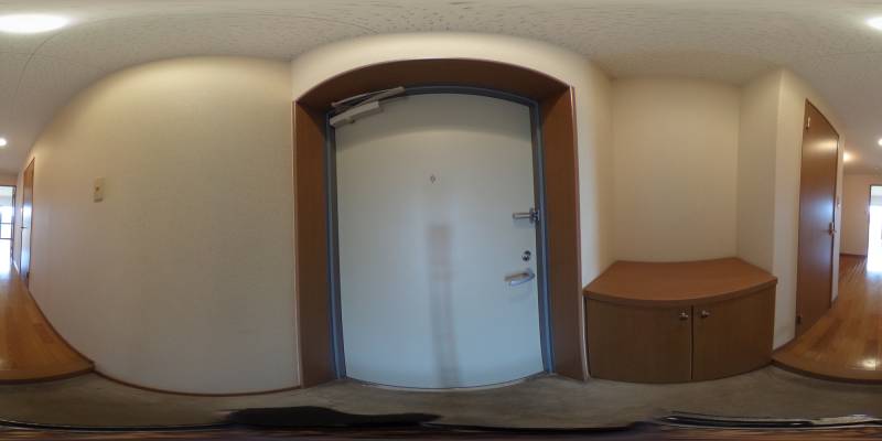 パノラマ画像玄関