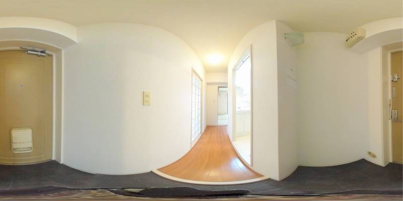 パノラマ画像玄関