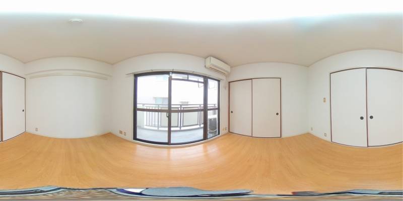 パノラマ画像洋室