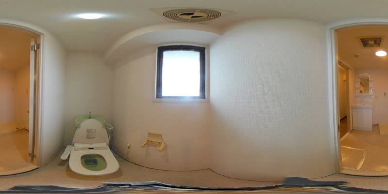 パノラマ画像トイレ