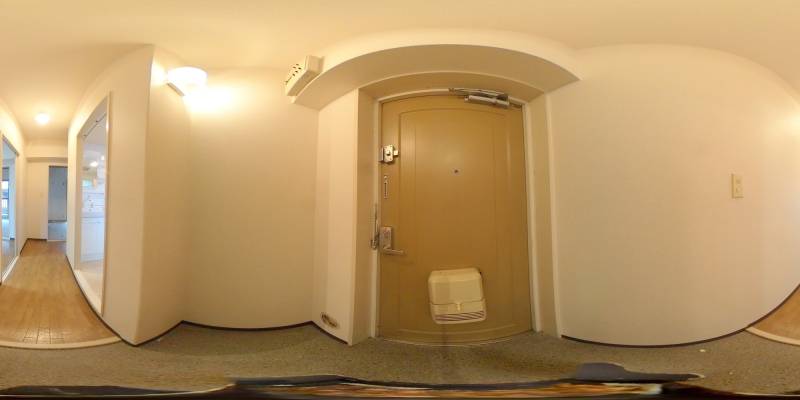 パノラマ画像玄関