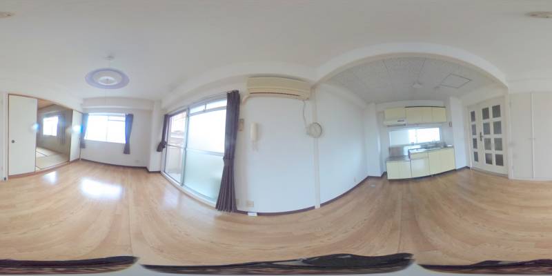 パノラマ画像洋室