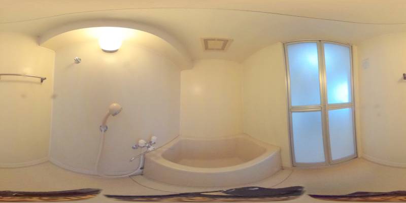 パノラマ画像バスルーム