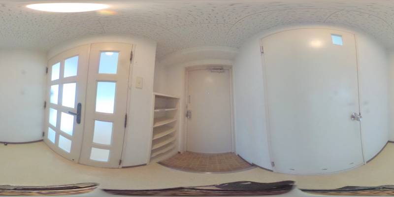 パノラマ画像玄関