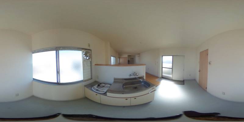 パノラマ画像キッチン