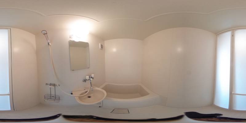 パノラマ画像バスルーム