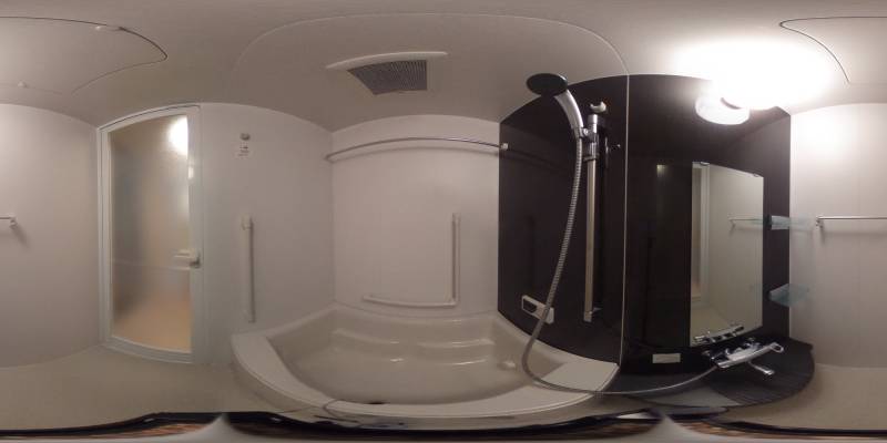 パノラマ画像バスルーム