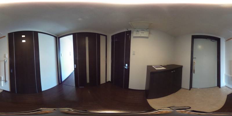 パノラマ画像玄関