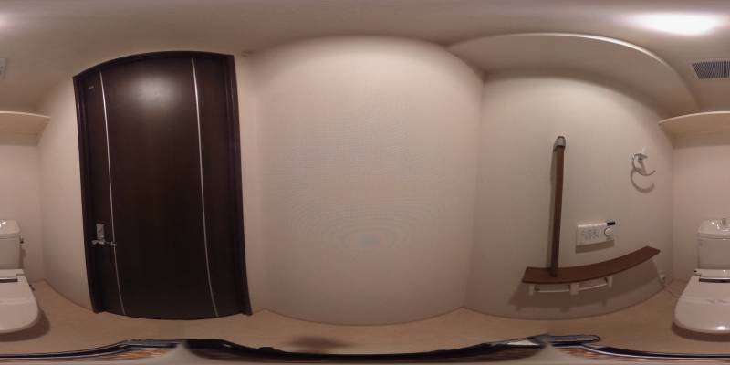 パノラマ画像トイレ