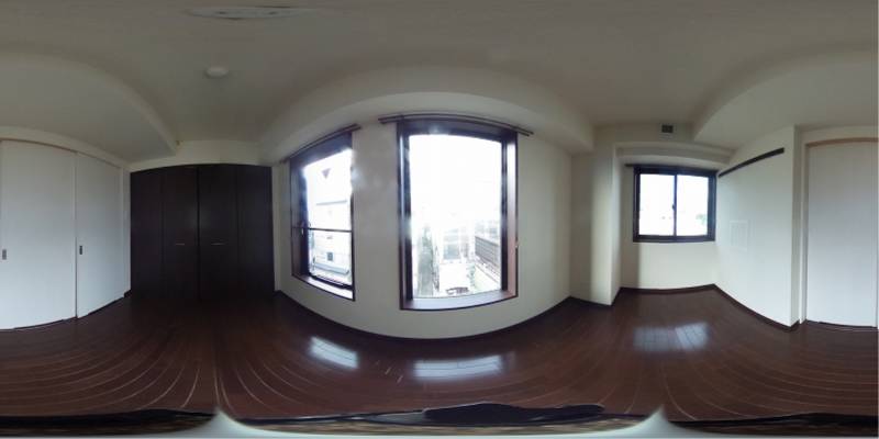 パノラマ画像洋室