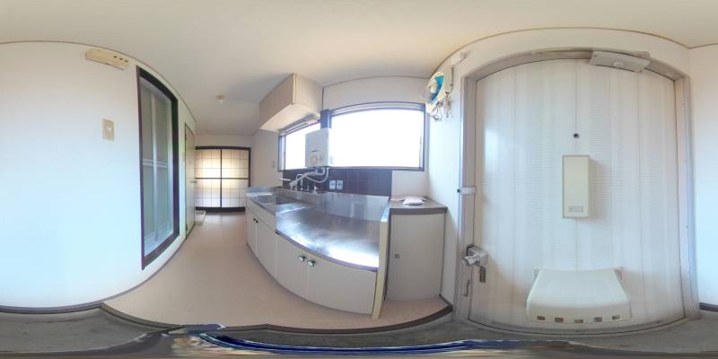 パノラマ画像玄関