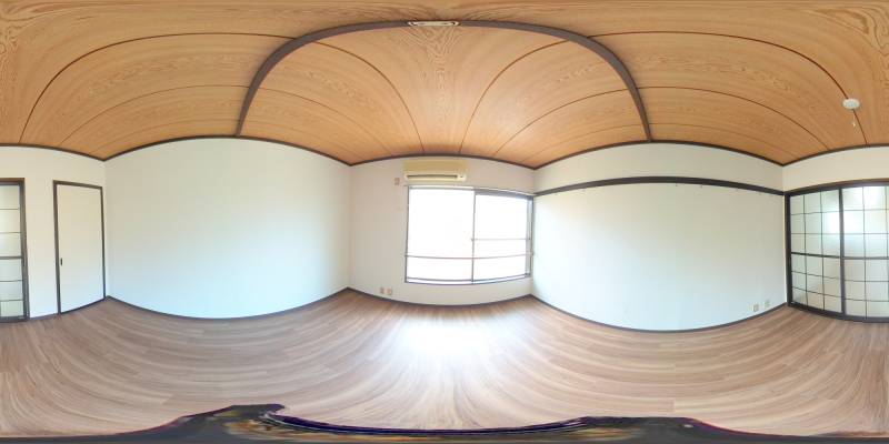 パノラマ画像洋室