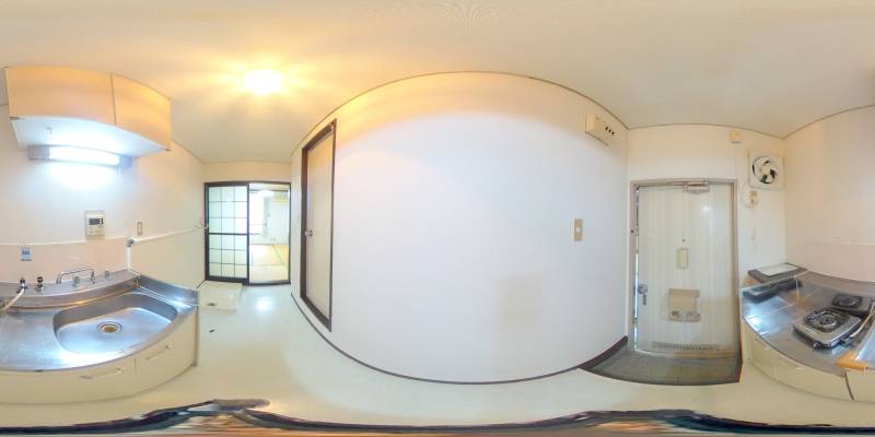 パノラマ画像キッチン