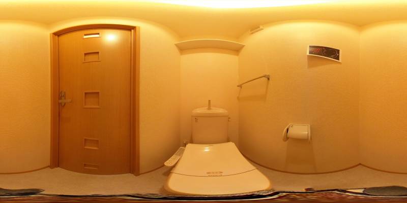 パノラマ画像トイレ