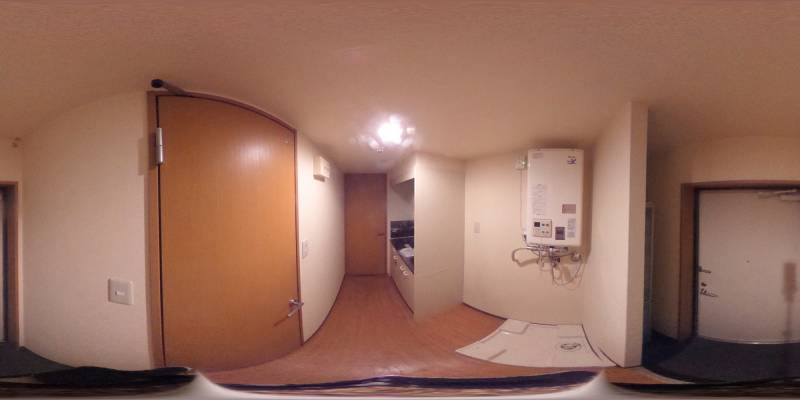 パノラマ画像玄関