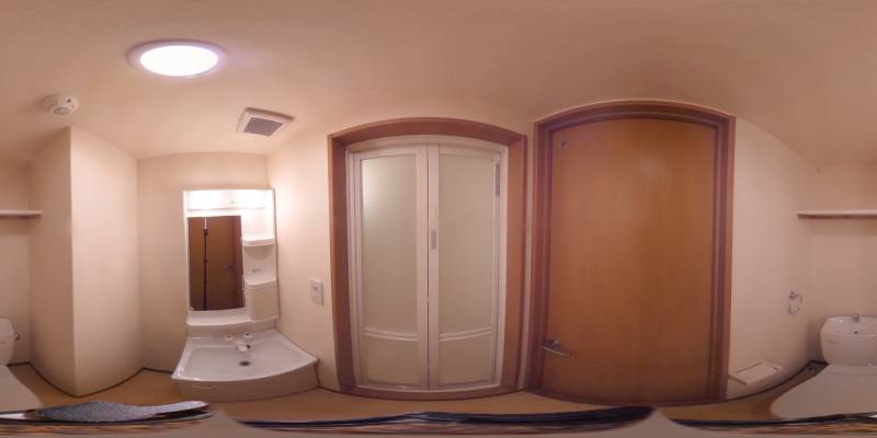 パノラマ画像洗面所