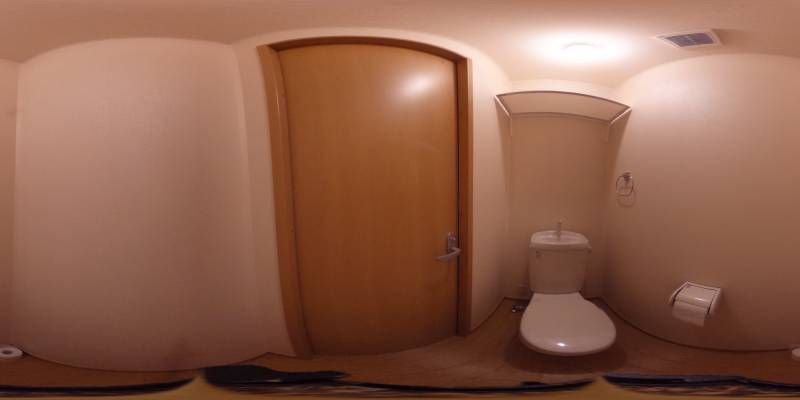 パノラマ画像トイレ