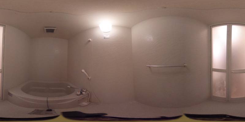 パノラマ画像バスルーム