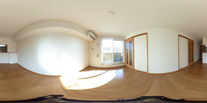 パノラマ画像リビング