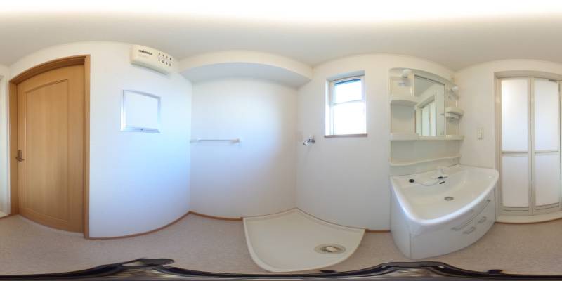 パノラマ画像洗面所