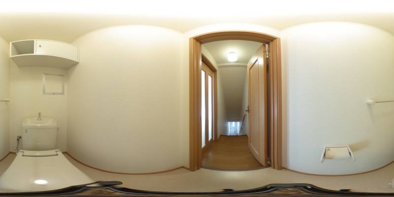 パノラマ画像トイレ