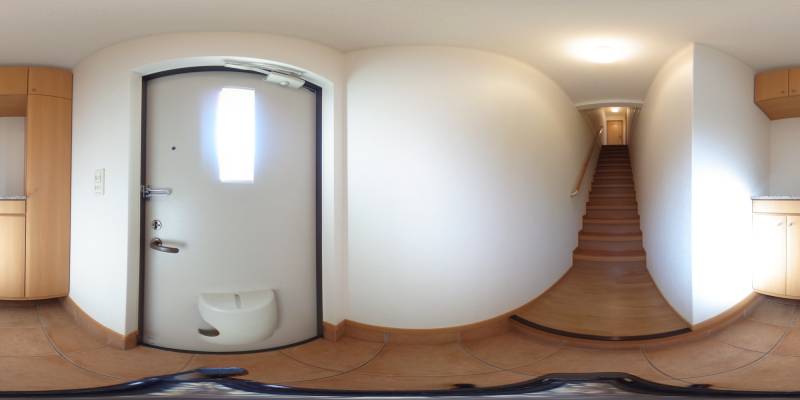 パノラマ画像玄関