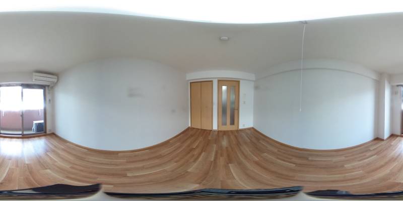 パノラマ画像洋室