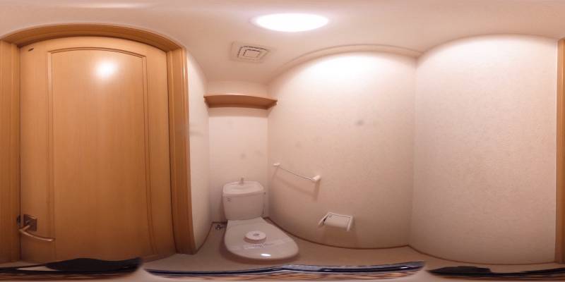 パノラマ画像トイレ