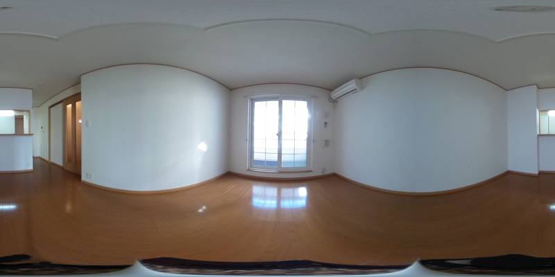 パノラマ画像リビング