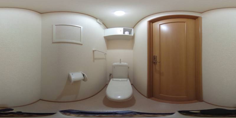 パノラマ画像トイレ