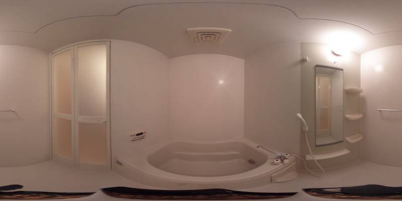 パノラマ画像バスルーム