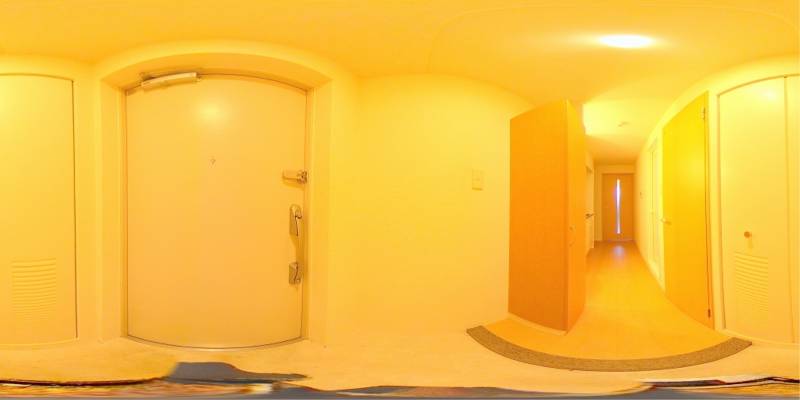 パノラマ画像玄関