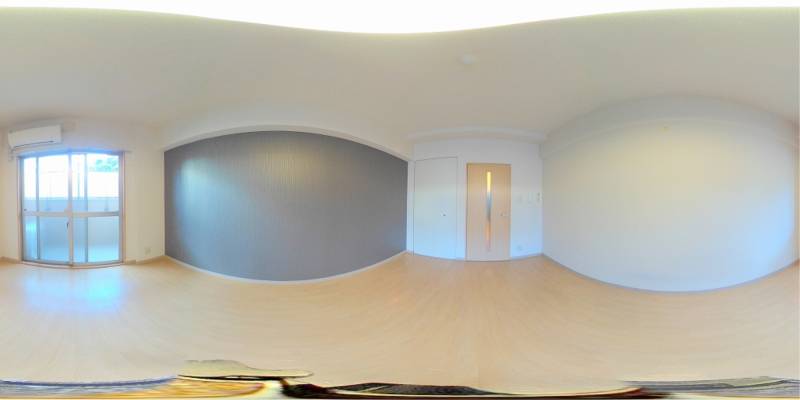 パノラマ画像洋室