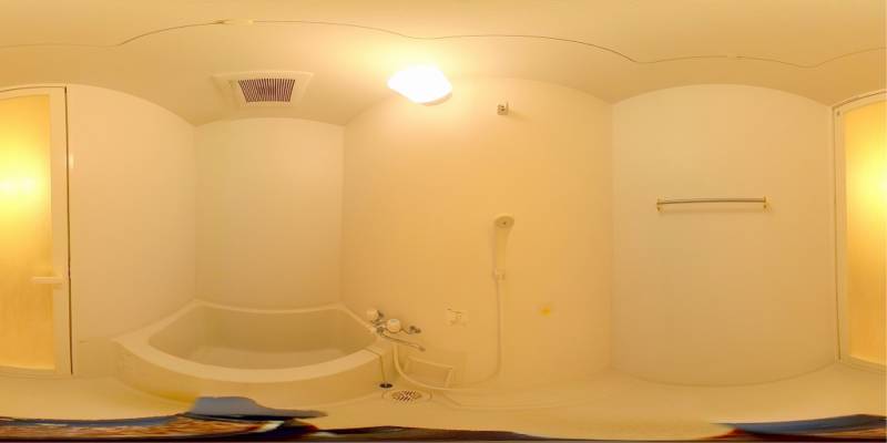 パノラマ画像バスルーム