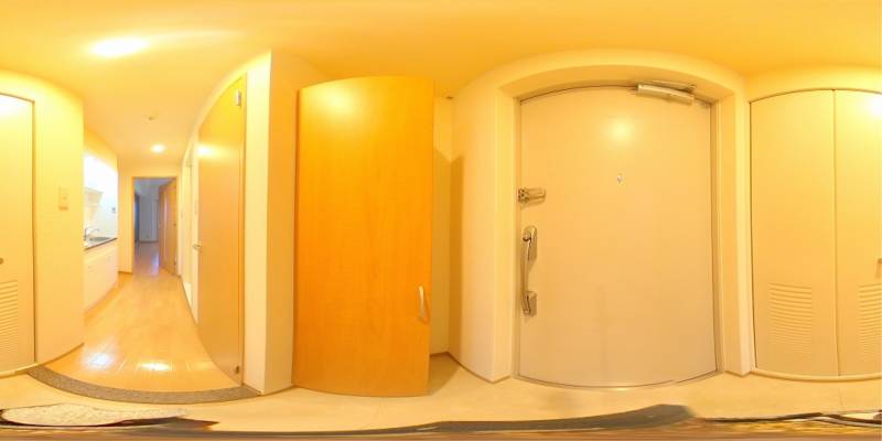 パノラマ画像玄関