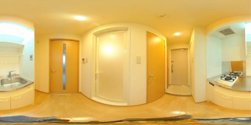 パノラマ画像キッチン