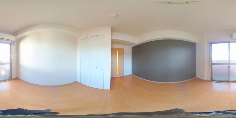 パノラマ画像洋室