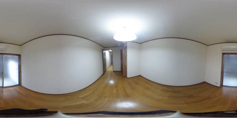 パノラマ画像洋室