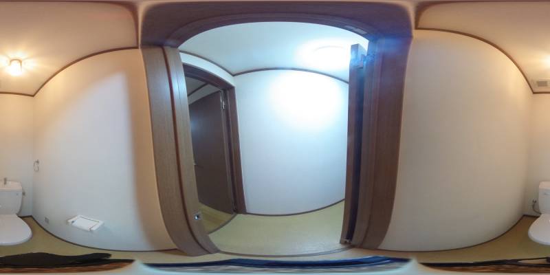 パノラマ画像トイレ