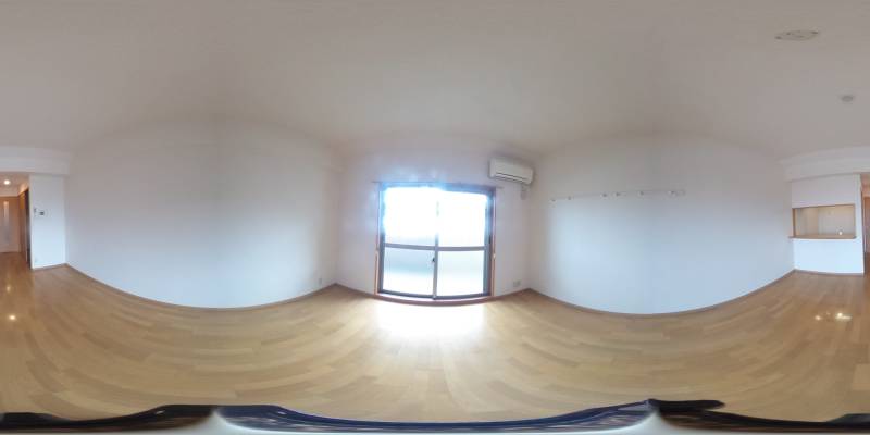 パノラマ画像洋室