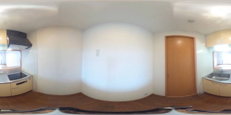 パノラマ画像キッチン