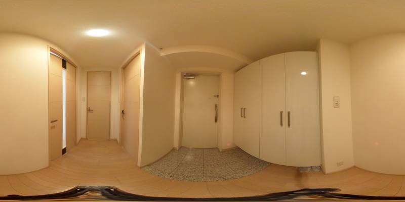 パノラマ画像玄関