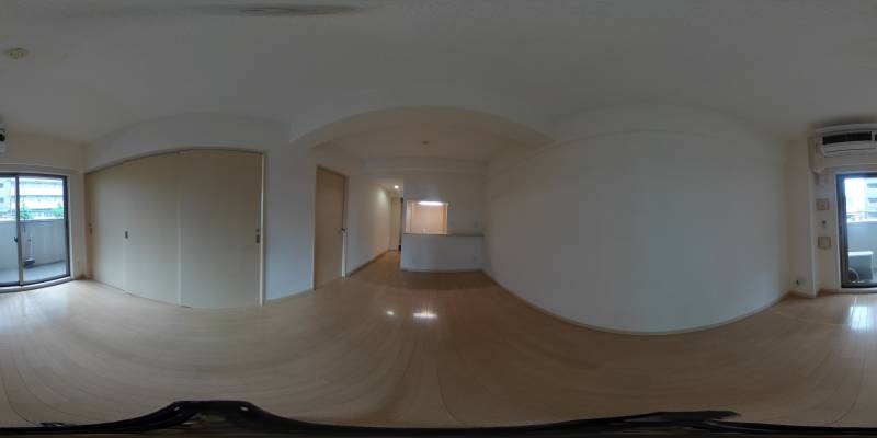 パノラマ画像リビング