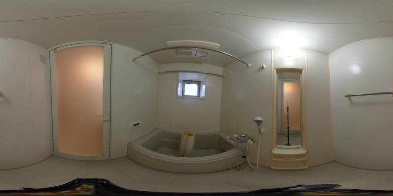 パノラマ画像バスルーム