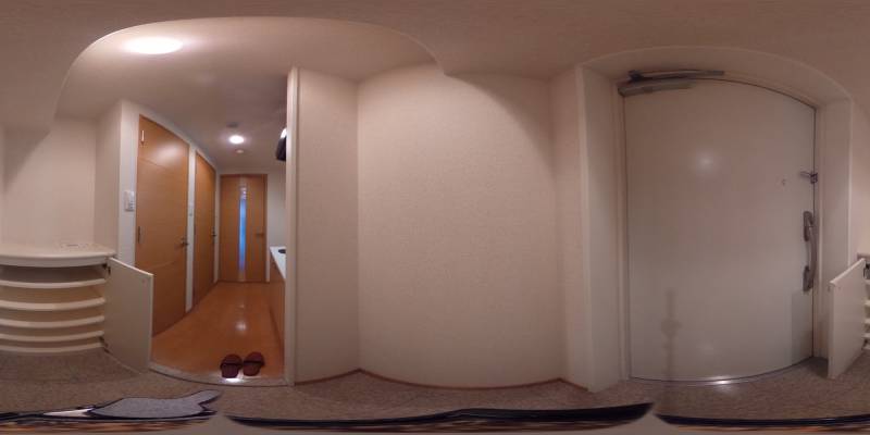 パノラマ画像玄関