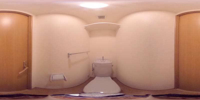 パノラマ画像トイレ