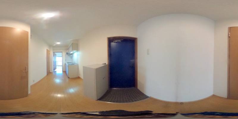 パノラマ画像玄関