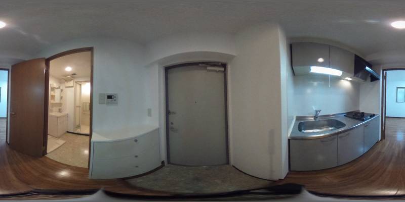 パノラマ画像玄関